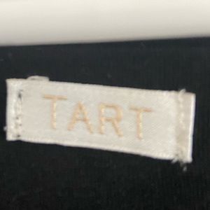 Black cotton knee length dress